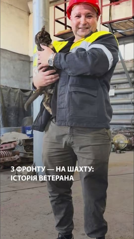 З фронту — знову на шахту. Як ветеран Дмитро Драгінда повернувся до справи свого життя