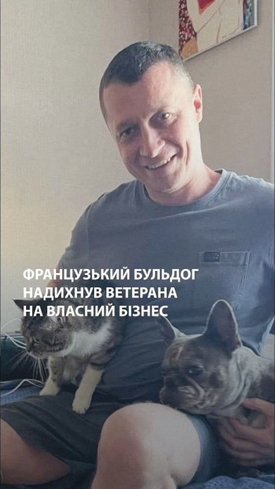Після поранення ветеран Роман Марчук запустив виробництво корму для собак і котів