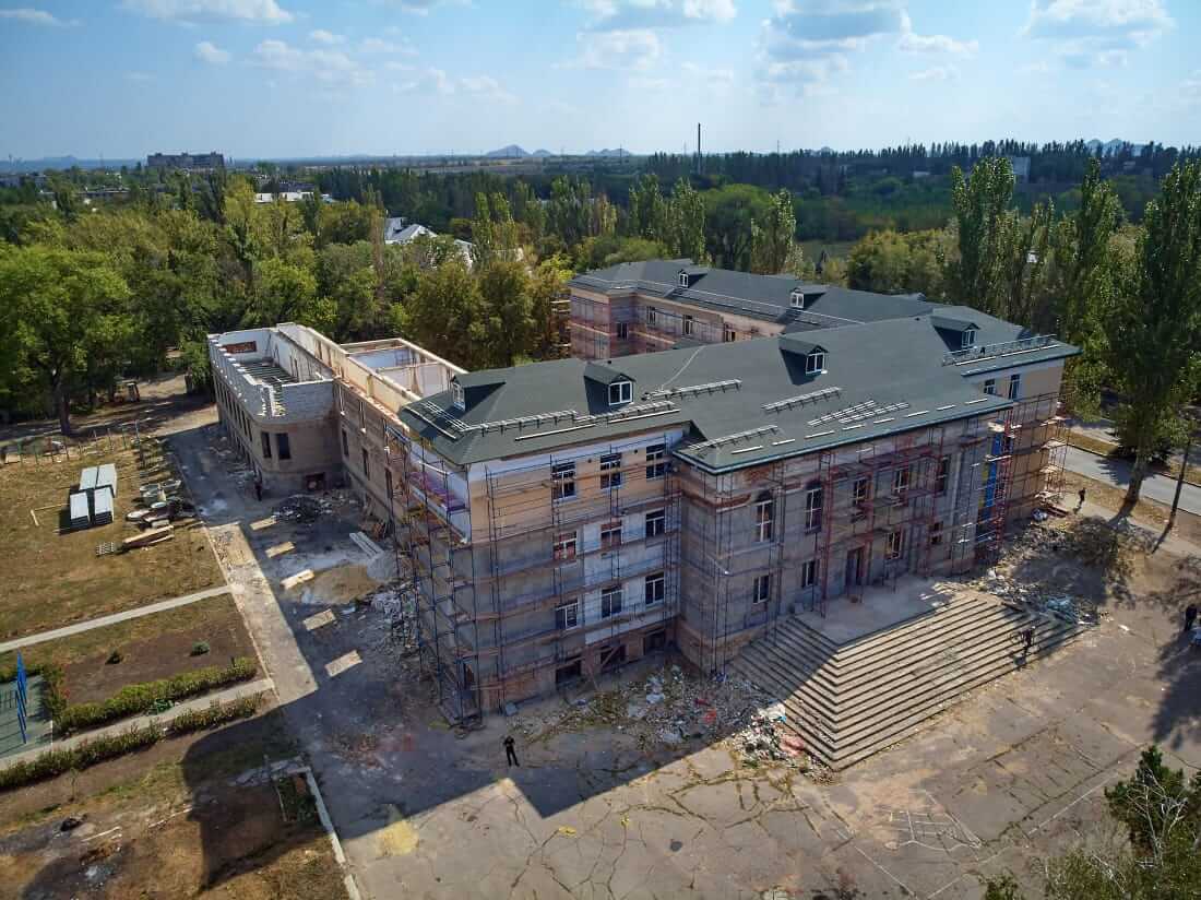 Krasnohorovka remont shkola 2018