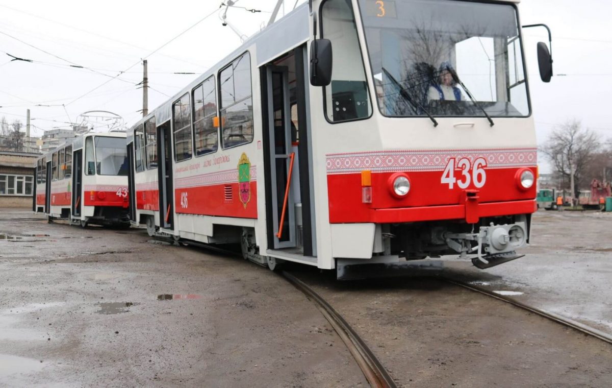 Zaporizhzhia novi tramvai