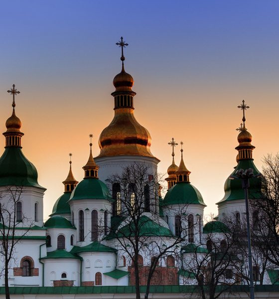 domes of saint sophia cathedral