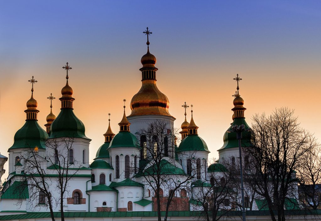 domes of saint sophia cathedral