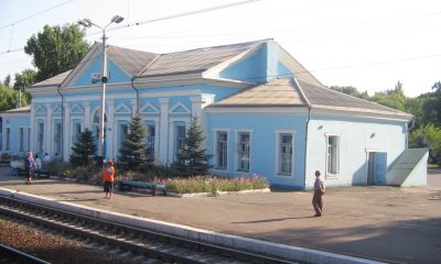 druzhkivka train station 1