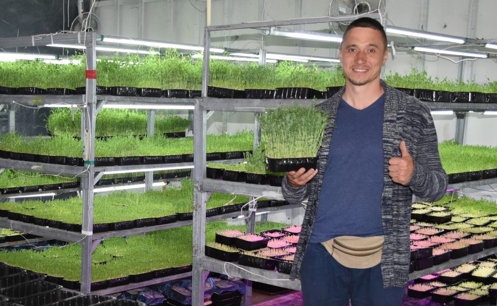 Іван Воробйов - бізнес на мікрозелені “Порція здоров’я” 