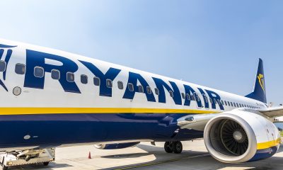 boeing 737 8as ryanair in bergamo airport