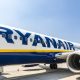 boeing 737 8as ryanair in bergamo airport