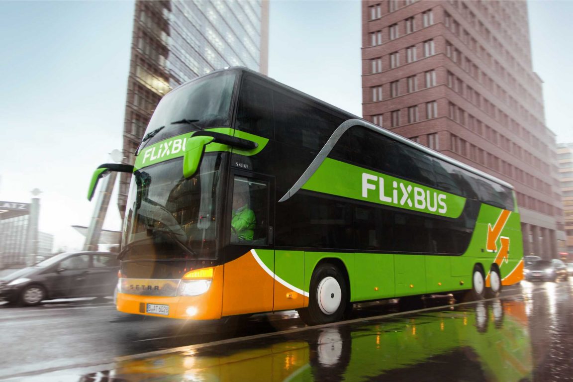 flixbus on the road free for editorial purposes flixbus e1560245620599