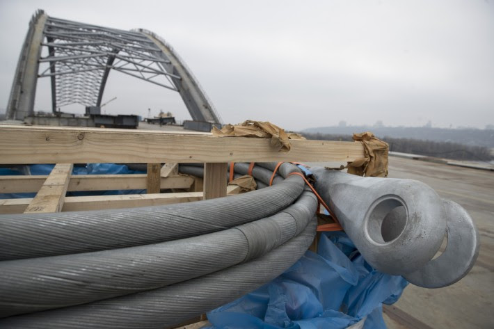 Як триває будівництво Подільсько-Воскресенського мосту в Києві, ШоТам