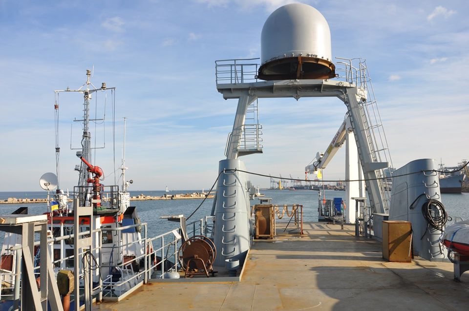 Новий український корабель-розвідник вперше вийшов у море, ШоТам