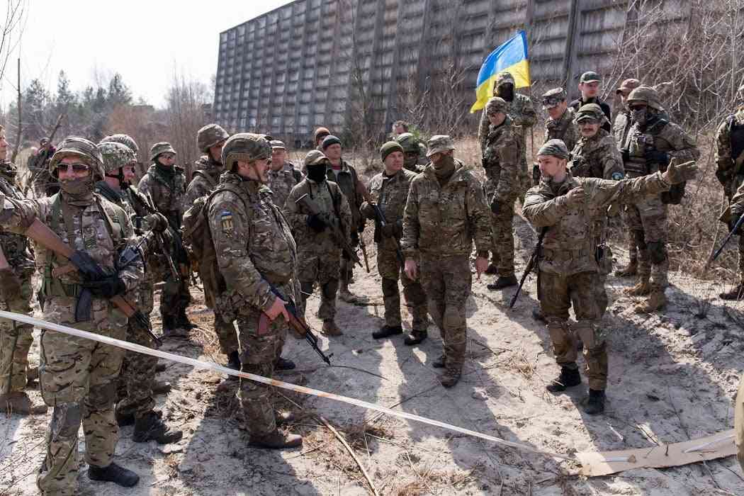 Тренування київського батальйону тероборони