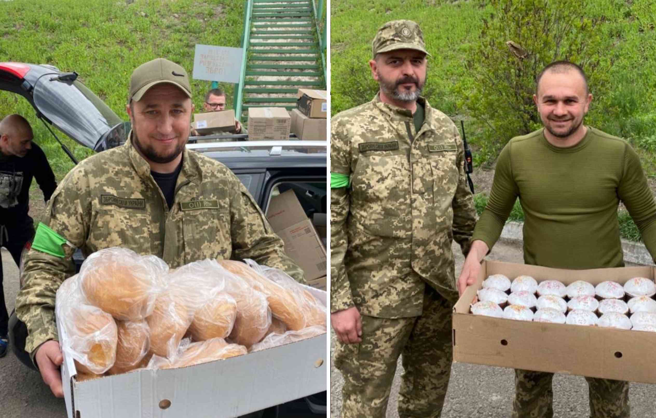 Хліб та паски для військових ЗСУ