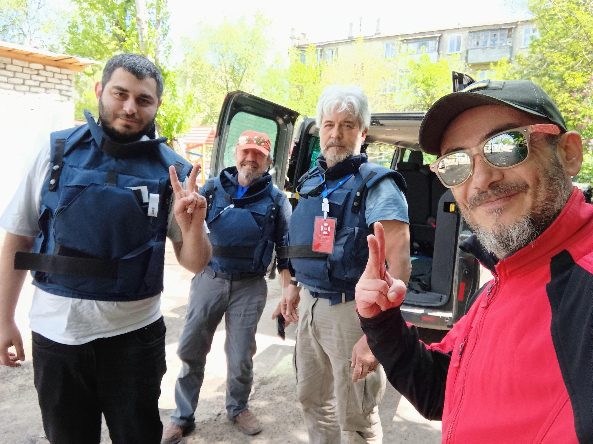 Волонтери в місті Сєвєродонецьк