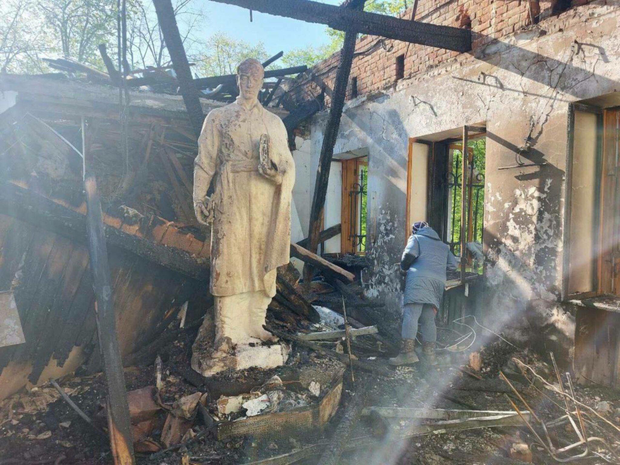 Знищений музей Сковороди на Харківщині